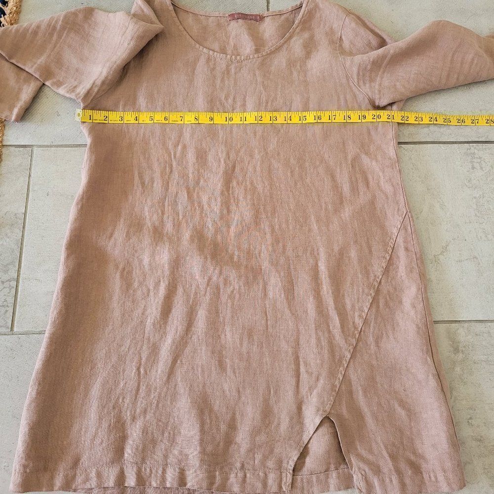 Cut Loose Tunic 100% linen size M‎ - Picture 6 of 7